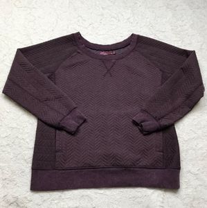 Prana Silverspring Quilted Pullover Sweatshirt